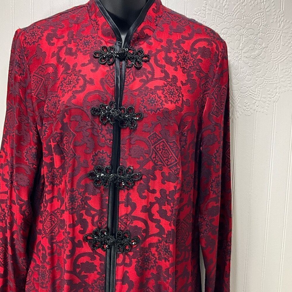 VINTAGE R & M RICHARDS Satin Robe - Picture 2 of 5